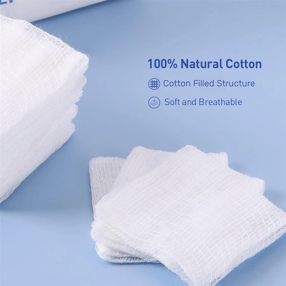 cotton gauze pads